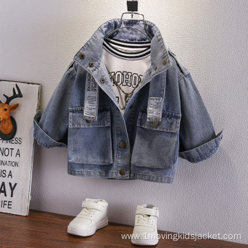 Boys Denim Jacket Handsome Clothes